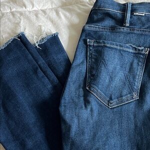 MOTHER Hustler Ankle Frey Jeans